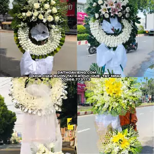 Đặt Vòng Hoa Viếng tại Xã Đức Huệ, Tây Ninh