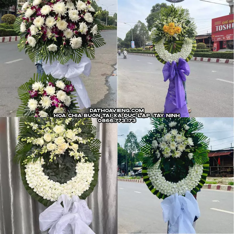 Đặt Vòng Hoa Viếng tại Xã Đức Lập, Tây Ninh