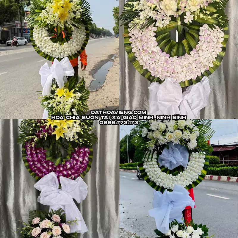 Đặt Vòng Hoa Viếng tại Xã Giao Minh, Ninh Bình