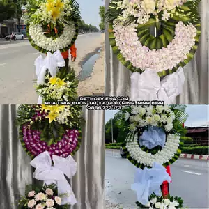 Đặt Vòng Hoa Viếng tại Xã Giao Minh, Ninh Bình