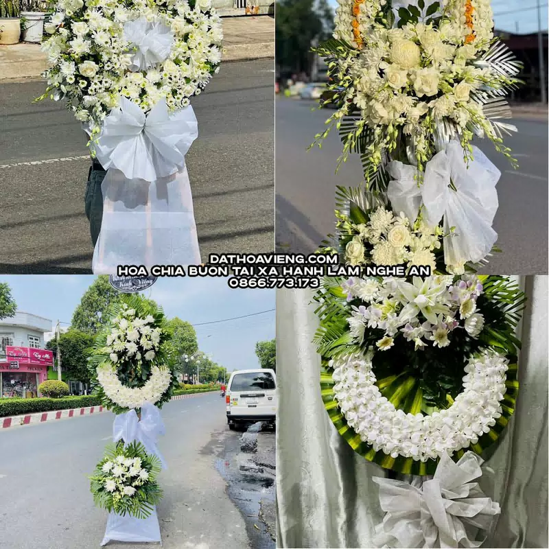 Đặt Vòng Hoa Viếng tại Xã Hạnh Lâm, Nghệ An