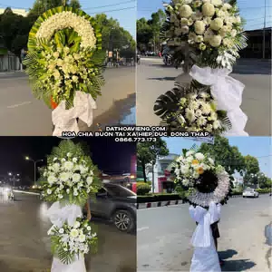 Đặt Vòng Hoa Viếng tại Xã Hiệp Đức, Đồng Tháp