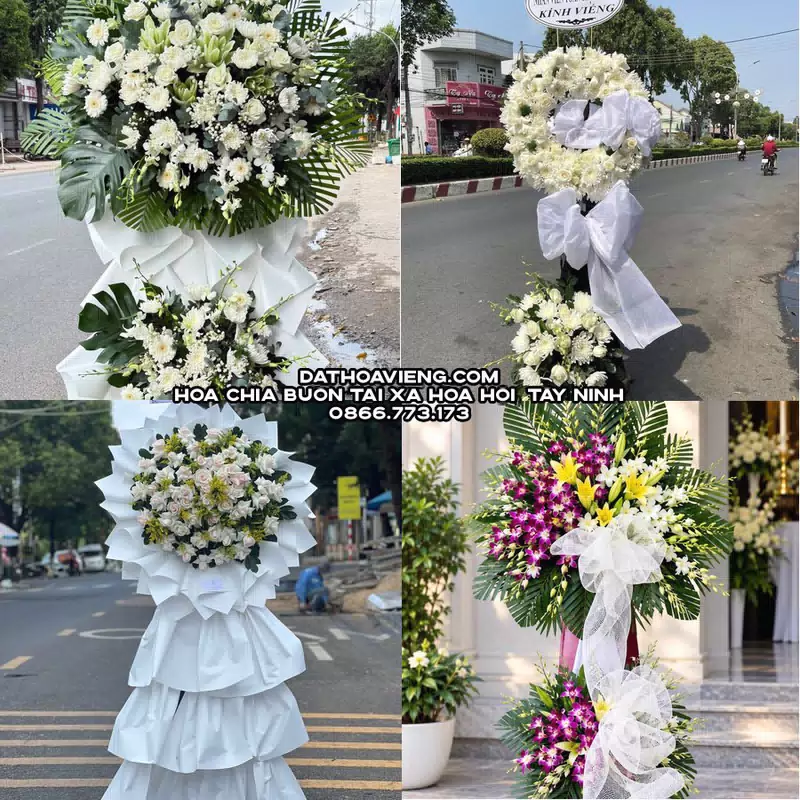 Đặt Vòng Hoa Viếng tại Xã Hòa Hội, Tây Ninh