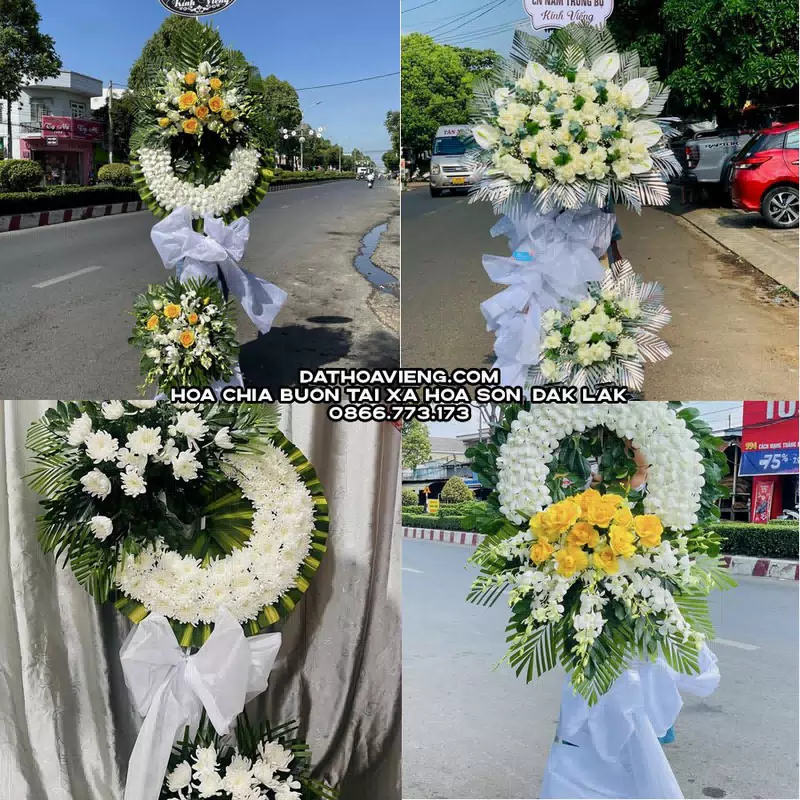 Đặt Vòng Hoa Viếng tại Xã Hòa Sơn, Đắk Lắk