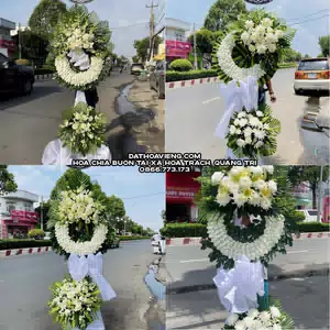 Đặt Vòng Hoa Viếng tại Xã Hòa Trạch, Quảng Trị
