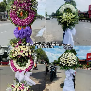 Đặt Vòng Hoa Viếng tại Xã Hưng Hội, Cà Mau
