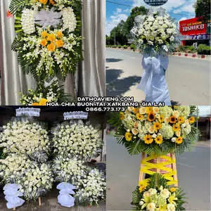 Đặt Vòng Hoa Viếng tại Xã Kbang, Gia Lai