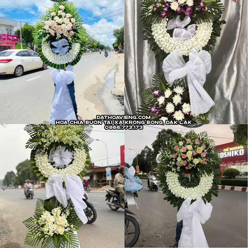 Đặt Vòng Hoa Viếng tại Xã Krông Bông, Đắk Lắk