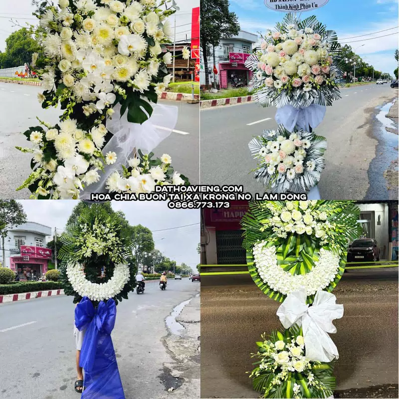 Đặt Vòng Hoa Viếng tại Xã Krông Nô, Lâm Đồng