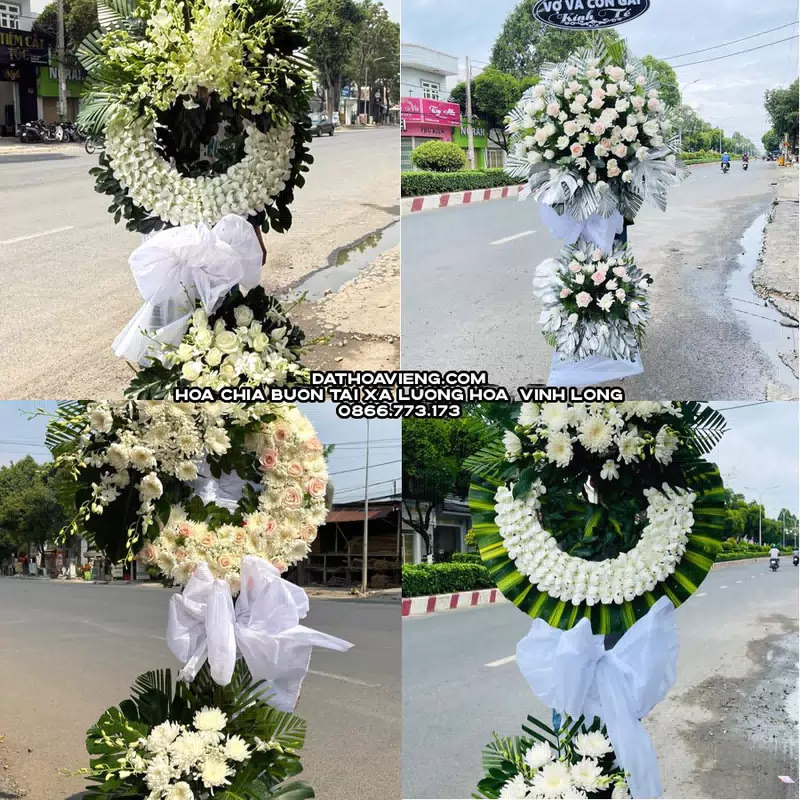 Đặt Vòng Hoa Viếng tại Xã Lương Hòa, Vĩnh Long