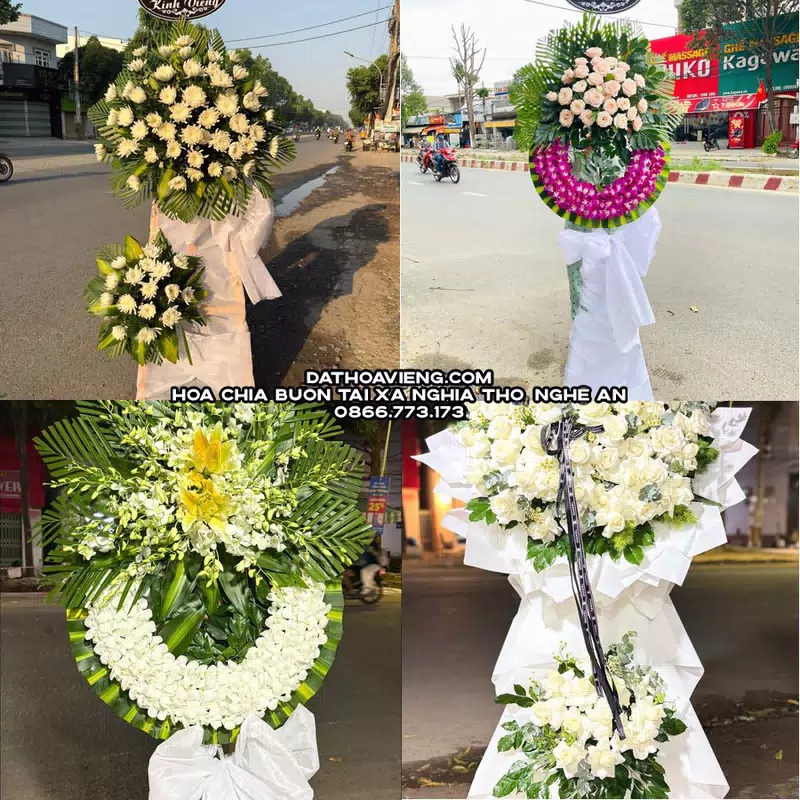 Đặt Vòng Hoa Viếng tại Xã Nghĩa Thọ, Nghệ An