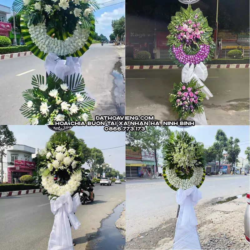 Đặt Vòng Hoa Viếng tại Xã Nhân Hà, Ninh Bình