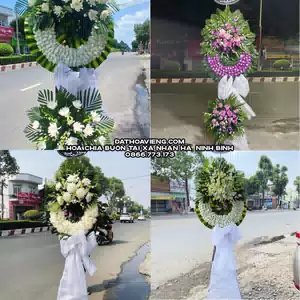 Đặt Vòng Hoa Viếng tại Xã Nhân Hà, Ninh Bình