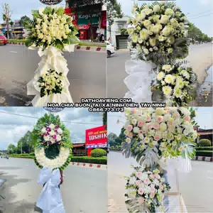 Đặt Vòng Hoa Viếng tại Xã Ninh Điền, Tây Ninh
