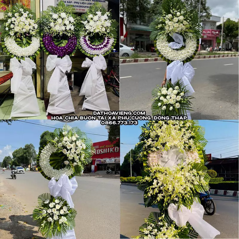 Đặt Vòng Hoa Viếng tại Xã Phú Cường, Đồng Tháp