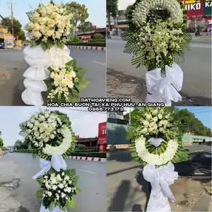 Đặt Vòng Hoa Viếng tại Xã Phú Hữu, An Giang