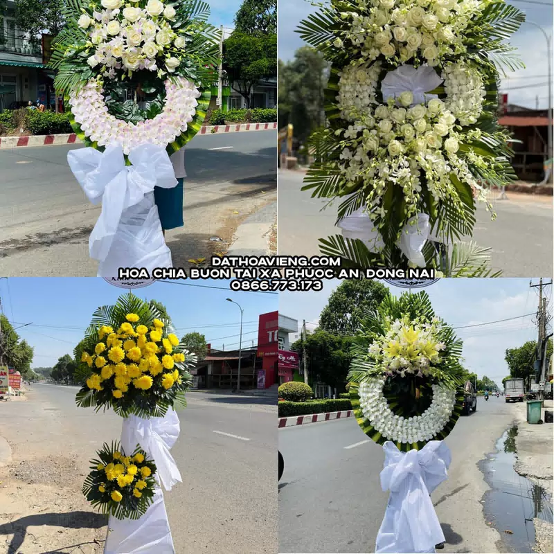 Đặt Vòng Hoa Viếng tại Xã Phước An, Đồng Nai