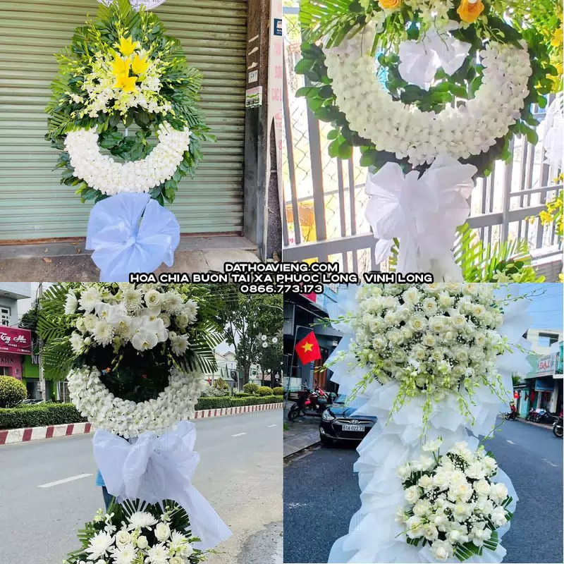 Đặt Vòng Hoa Viếng tại Xã Phước Long, Vĩnh Long