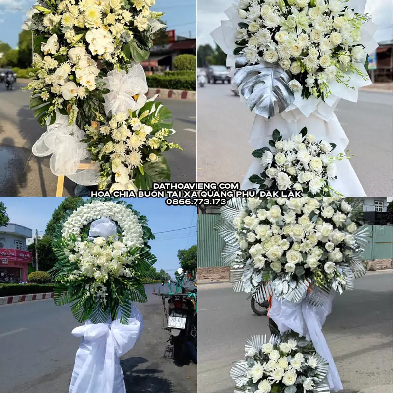 Đặt Vòng Hoa Viếng tại Xã Quảng Phú, Đắk Lắk