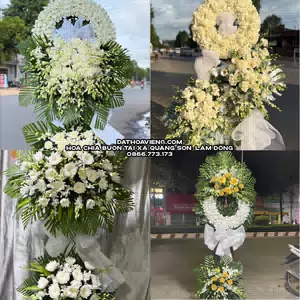 Đặt Vòng Hoa Viếng tại Xã Quảng Sơn, Lâm Đồng