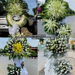 Đặt Vòng Hoa Viếng tại Xã Quang Thiện, Ninh Bình