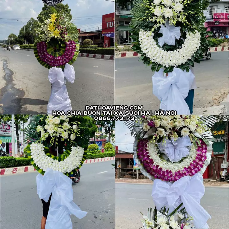 Đặt Vòng Hoa Viếng tại Xã Suối Hai, Hà Nội