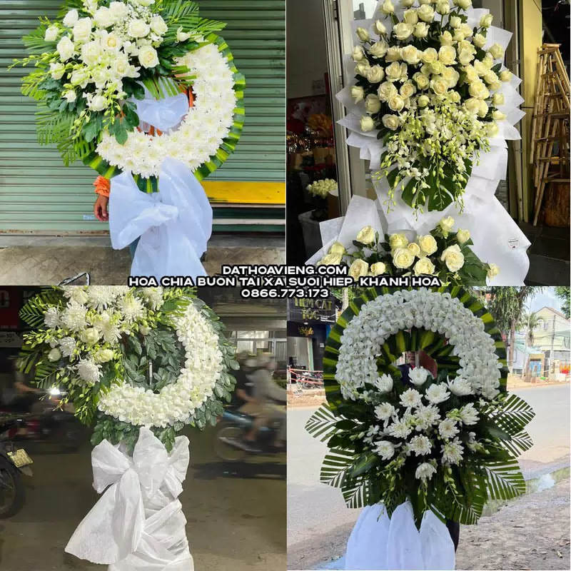Đặt Vòng Hoa Viếng tại Xã Suối Hiệp, Khánh Hòa