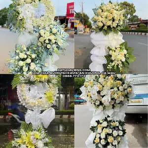 Đặt Vòng Hoa Viếng tại Xã Tạ An Khương, Cà Mau