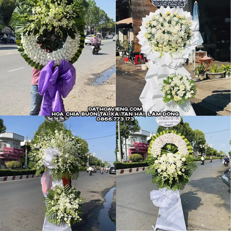 Đặt Vòng Hoa Viếng tại Xã Tân Hải, Lâm Đồng