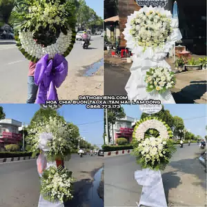 Đặt Vòng Hoa Viếng tại Xã Tân Hải, Lâm Đồng