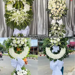 Đặt Vòng Hoa Viếng tại Xã Tân Hội, Lâm Đồng