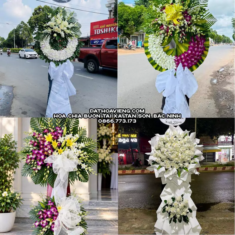 Đặt Vòng Hoa Viếng tại Xã Tân Sơn, Bắc Ninh