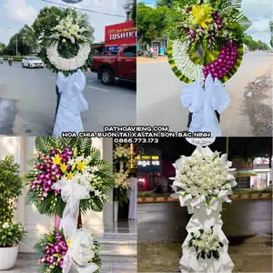 Đặt Vòng Hoa Viếng tại Xã Tân Sơn, Bắc Ninh