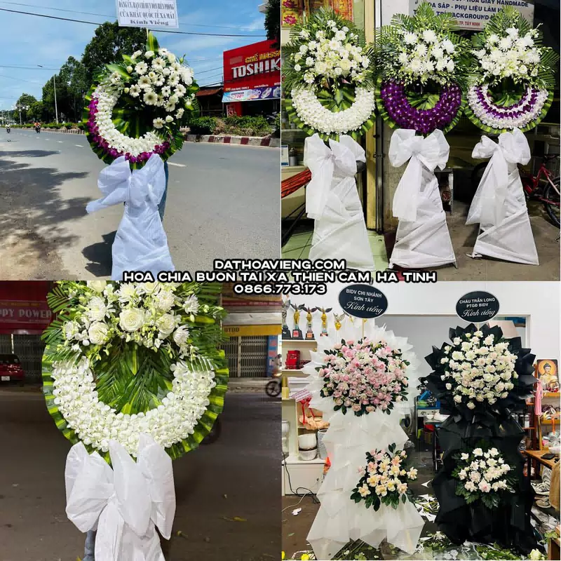 Đặt Vòng Hoa Viếng tại Xã Thiên Cầm, Hà Tĩnh