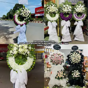 Đặt Vòng Hoa Viếng tại Xã Thiên Cầm, Hà Tĩnh