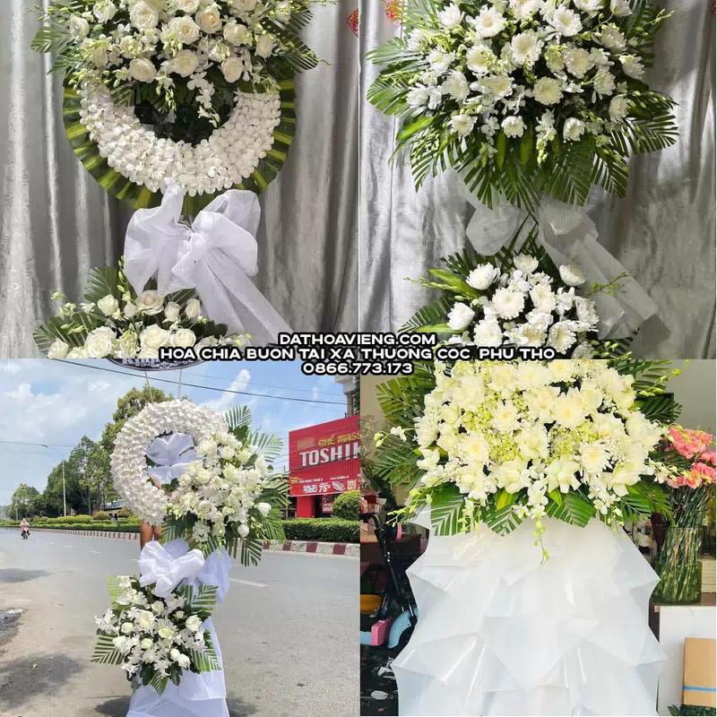 Đặt Vòng Hoa Viếng tại Xã Thượng Cốc, Phú Thọ