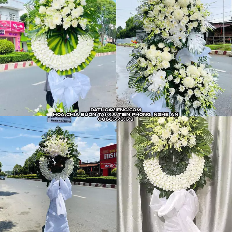 Đặt Vòng Hoa Viếng tại Xã Tiền Phong, Nghệ An