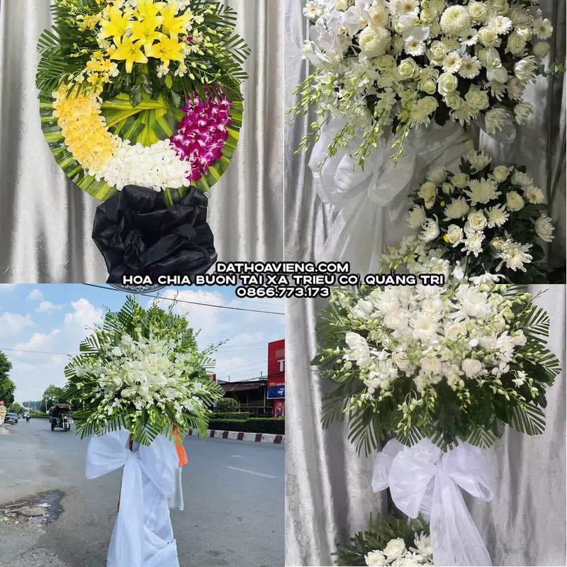 Đặt Vòng Hoa Viếng tại Xã Triệu Cơ, Quảng Trị