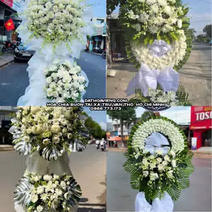 Đặt Vòng Hoa Viếng tại Xã Trừ Văn Thố, Hồ Chí Minh