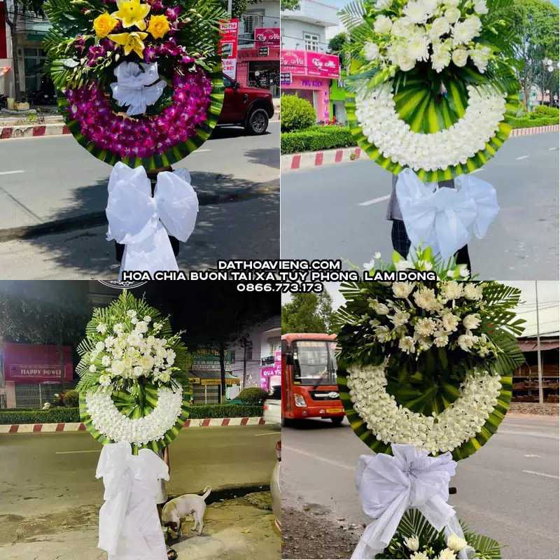 Đặt Vòng Hoa Viếng tại Xã Tuy Phong, Lâm Đồng