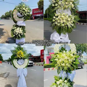 Đặt Vòng Hoa Viếng tại Xã Vĩnh Lộc, Cà Mau