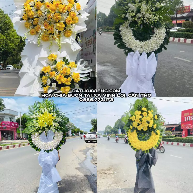Đặt Vòng Hoa Viếng tại Xã Vĩnh Lợi, Cần Thơ