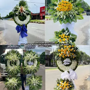 Đặt Vòng Hoa Viếng tại Xã Vĩnh Thanh, Cà Mau