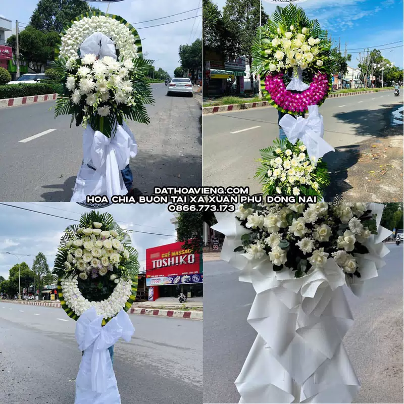 Đặt Vòng Hoa Viếng tại Xã Xuân Phú, Đồng Nai