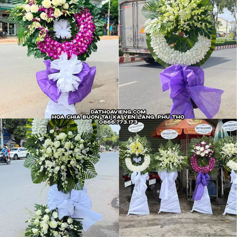 Đặt Vòng Hoa Viếng tại Xã Yên Lãng, Phú Thọ