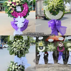 Đặt Vòng Hoa Viếng tại Xã Yên Lãng, Phú Thọ