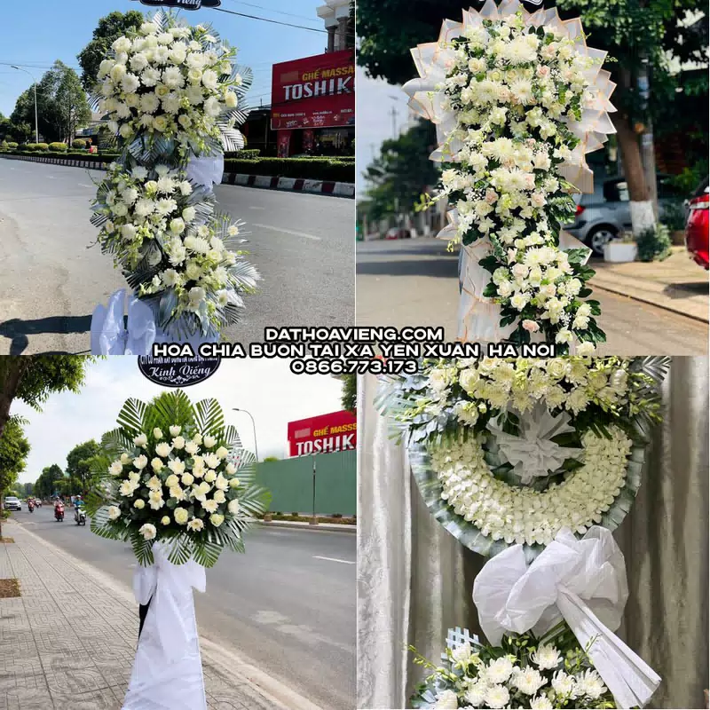 Đặt Vòng Hoa Viếng tại Xã Yên Xuân, Hà Nội