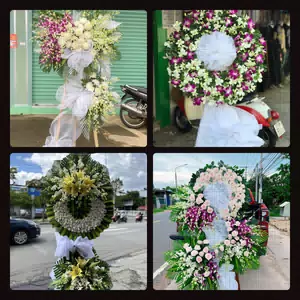 Điện Hoa Viếng Đám Tang tại An Châu, Huyện Châu Thành