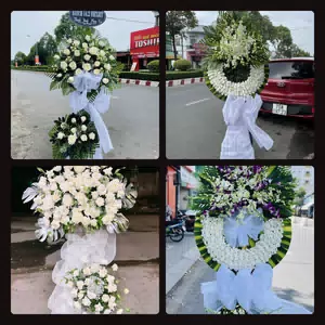 Điện Hoa Viếng Đám Tang tại Hùng Sơn, Huyện Lâm Thao