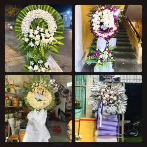 Điện Hoa Viếng Đám Tang tại Phường Bình Đức, An Giang